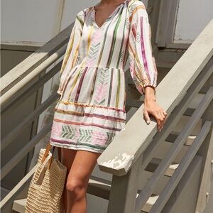 Velvet by Graham & Spencer Jade V-Neck Mini Dress, Size Small